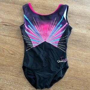 Trinity Thomas Quatro Gymnastics Leotard - Child Large